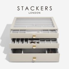 画像1: 【STACKERS】スーパーサイズ　ドロワー　選べる　3個セット　3set　オートミール　Oatmeal スタッカーズ (1)