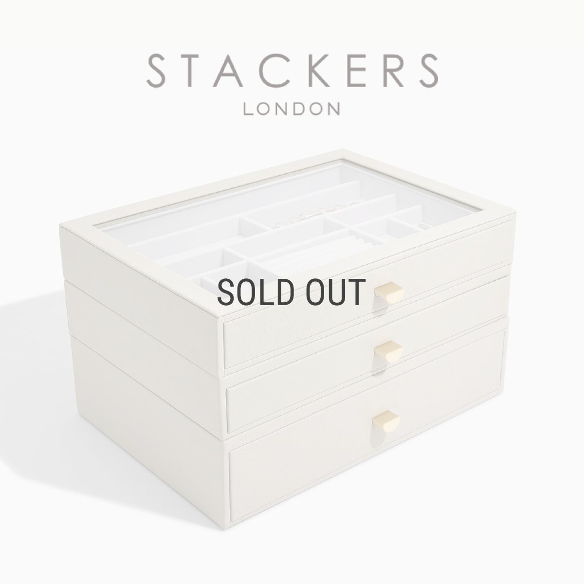 画像2: 【STACKERS】スーパーサイズ　ドロワー　選べる　3個セット　3set　オートミール　Oatmeal スタッカーズ (2)