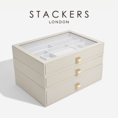 画像2: 【STACKERS】スーパーサイズ　ドロワー　選べる　3個セット　3set　オートミール　Oatmeal スタッカーズ (2)