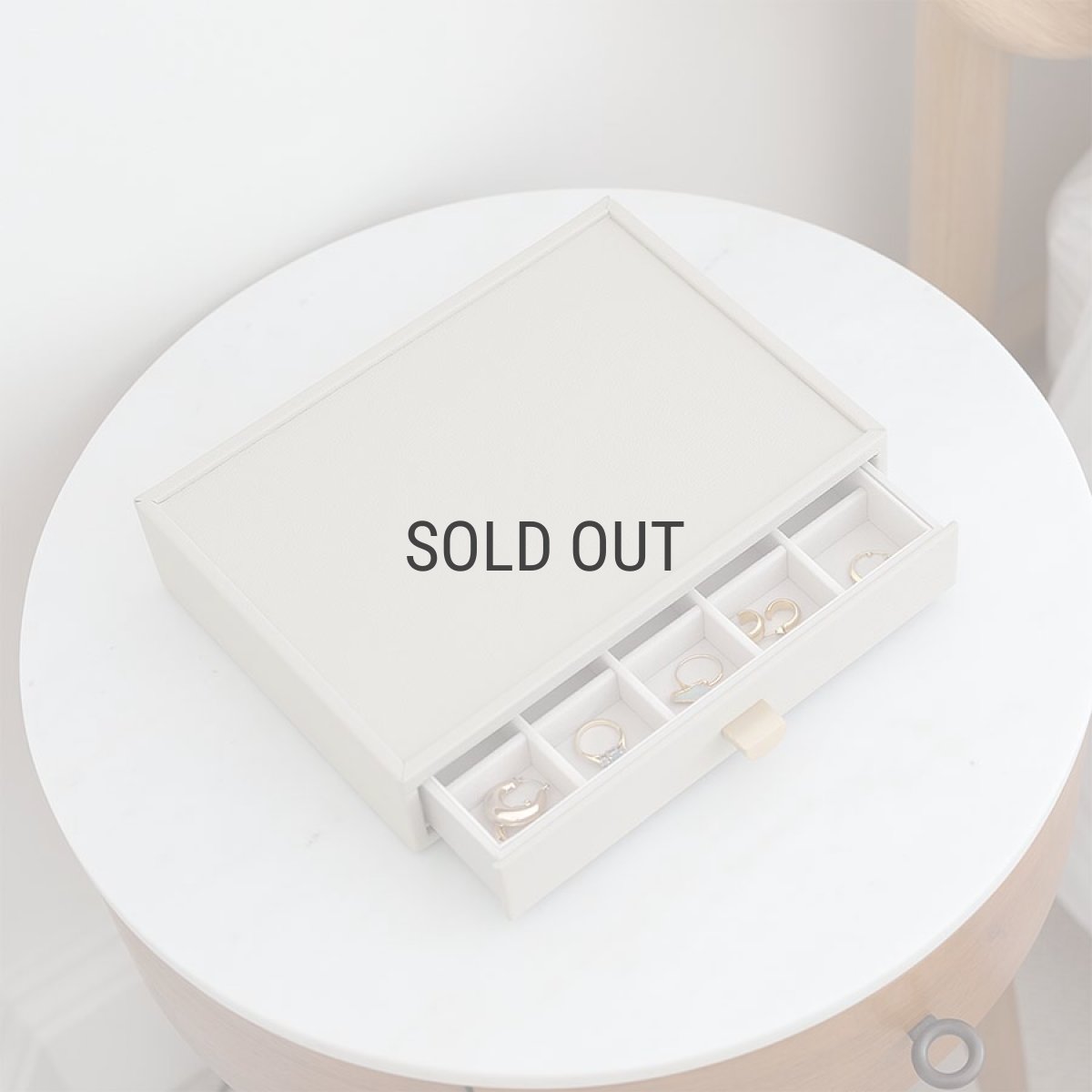 画像2: 【STACKERS】クラシック　ドロワー　ジュエリーケース 20sec  オートミール　Oatmeal  引き出し　スタッカーズ (2)