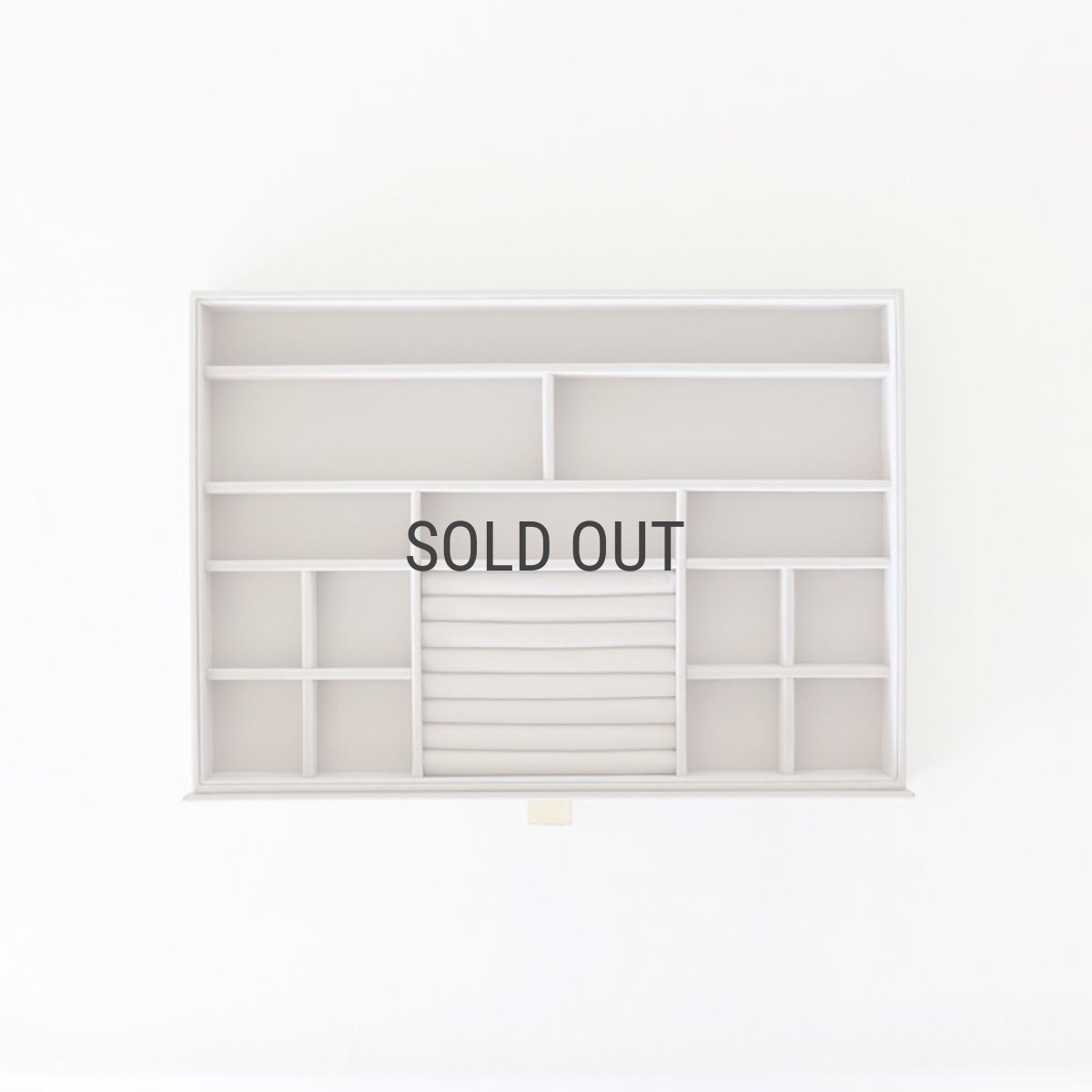 画像13: 【STACKERS】スーパーサイズ　ドロワー　グラス　リッド Glass Lid　ジュエリーケース　トープ グレージュ　Taupe スタッカーズ (13)