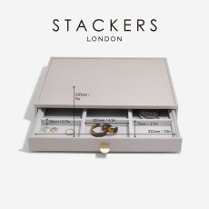 画像3: 【STACKERS】スーパーサイズ　ドロワー ジュエリーケース 9sec トープ グレージュ Taupe スタッカーズ (3)