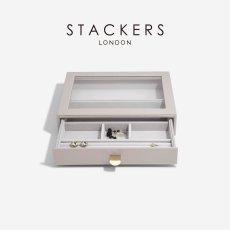 画像2: 【STACKERS】クラシック ドロワー ジュエリーボックス 選べる3個セット トープグレージュ Taupe　スタッカーズ (2)
