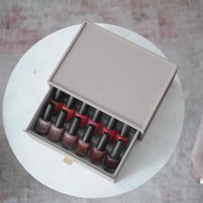 画像2: 【STACKERS】Classic Nail Polish Drawer　クラシック ネイルケア ドロワー　コスメ　トープ グレージュ Taupe Greige　ドロワー　引き出し　スタッカーズ (2)