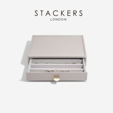 画像4: 【STACKERS】クラシック ドロワー ジュエリーボックス 選べる3個セット トープグレージュ Taupe　スタッカーズ (4)