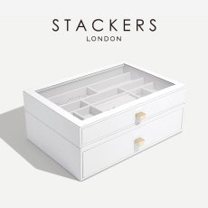 画像2: 【STACKERS】スーパーサイズ　ドロワー　選べる2個セット　2set　ペブルホワイト　PebbleWhite (2)