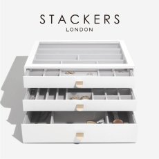 画像1: 【STACKERS】スーパーサイズ　ドロワー　選べる3個セット　3set　ペブルホワイト　Pebble White　スタッカーズ (1)