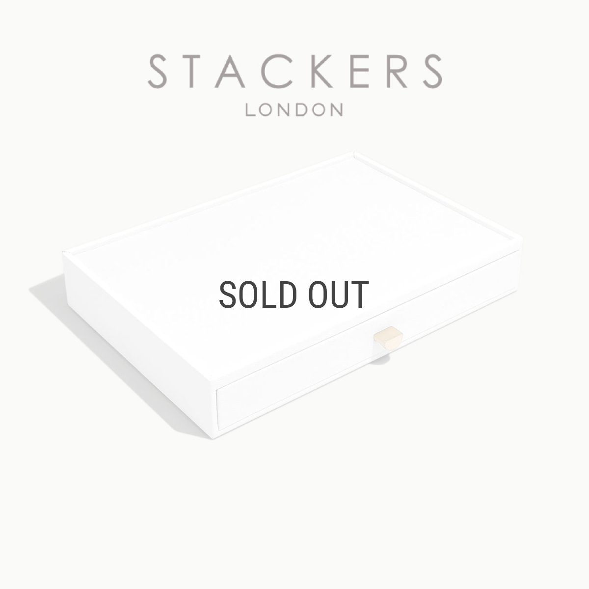 画像2: 【STACKERS】スーパーサイズ　ドロワー ジュエリーケース 9sec ペブル ホワイト PebbleWhite スタッカーズ (2)