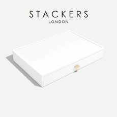 画像2: 【STACKERS】スーパーサイズ　ドロワー ジュエリーケース 9sec ペブル ホワイト PebbleWhite スタッカーズ (2)