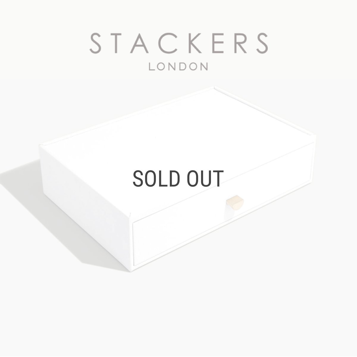 画像2: 【STACKERS】スーパーサイズ　ドロワー　ディープアクセサリー Deep Accessory　ジュエリーケース 　ペブルホワイト　PebbleWhite スタッカーズ (2)