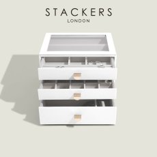 画像1: 【STACKERS】クラシック ドロワー ジュエリーボックス 選べる3個セット ペブルホワイト　PebbleWhite (1)