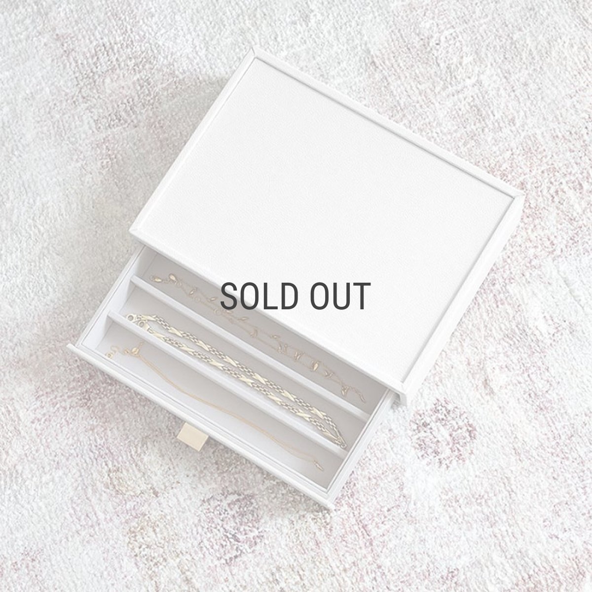 画像2: 【STACKERS】クラシック　ドロワー　ジュエリーケース 5sec  ペブル　ホワイト　Pebble White  引き出し　スタッカーズ (2)