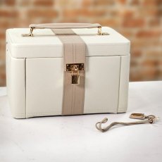 画像15: 【STACKERS】Dulwich ダリッジ　レザー ジュエリーボックス  Large  ベルグレイヴィア  クリーム ミンク Belgravia  美しく収納 ラグジュアリージュエリーボックス (15)