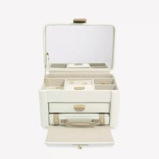 画像1: 【STACKERS】Dulwich ダリッジ　レザー ジュエリーボックス  Large  ベルグレイヴィア  クリーム ミンク Belgravia  美しく収納 ラグジュアリージュエリーボックス (1)