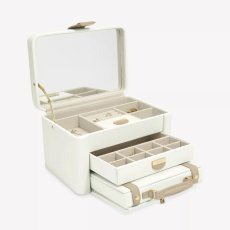 画像12: 【STACKERS】Dulwich ダリッジ　レザー ジュエリーボックス  Large  ベルグレイヴィア  クリーム ミンク Belgravia  美しく収納 ラグジュアリージュエリーボックス (12)