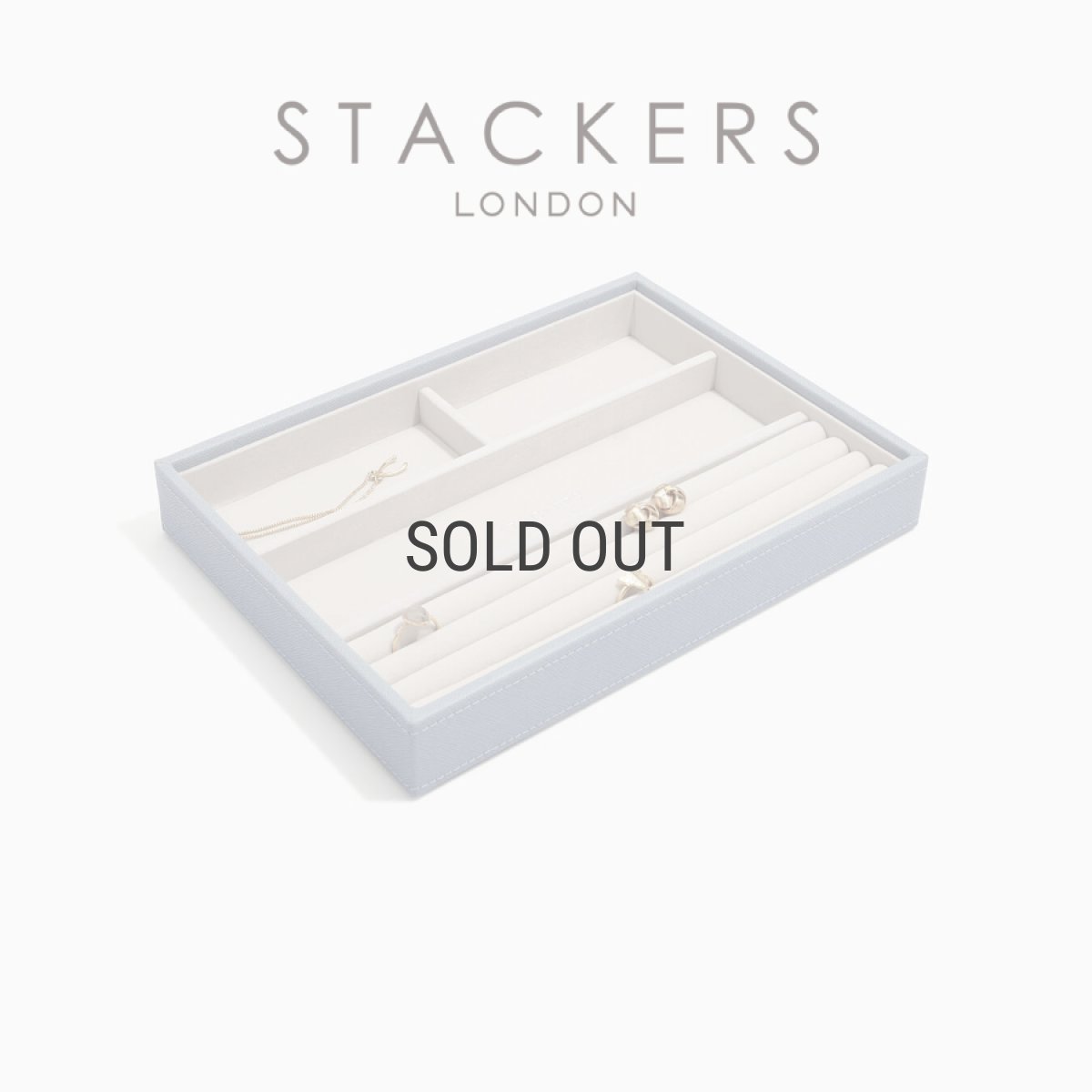 画像2: 【STACKERS】クラシックジュエリーボックス 4sec ダスキーブルー Dusky Blue スタッカーズ ロンドン イギリス (2)