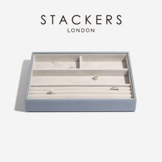 画像1: 【STACKERS】クラシックジュエリーボックス 4sec ダスキーブルー Dusky Blue スタッカーズ ロンドン イギリス (1)