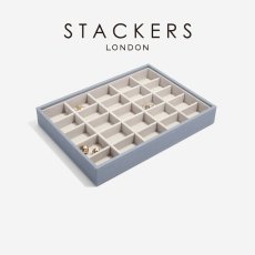 画像2: 【STACKERS】クラシック ジュエリーボックス  25sec ダスキーブルー DuskyBlue　スタッカーズ ロンドン イギリス (2)