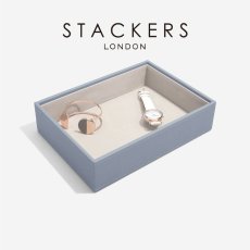 画像2: 【STACKERS】クラシック ジュエリーボックス　Open オープン ダスキーブルー　Dusky Blue スタッカーズ ロンドン イギリス (2)