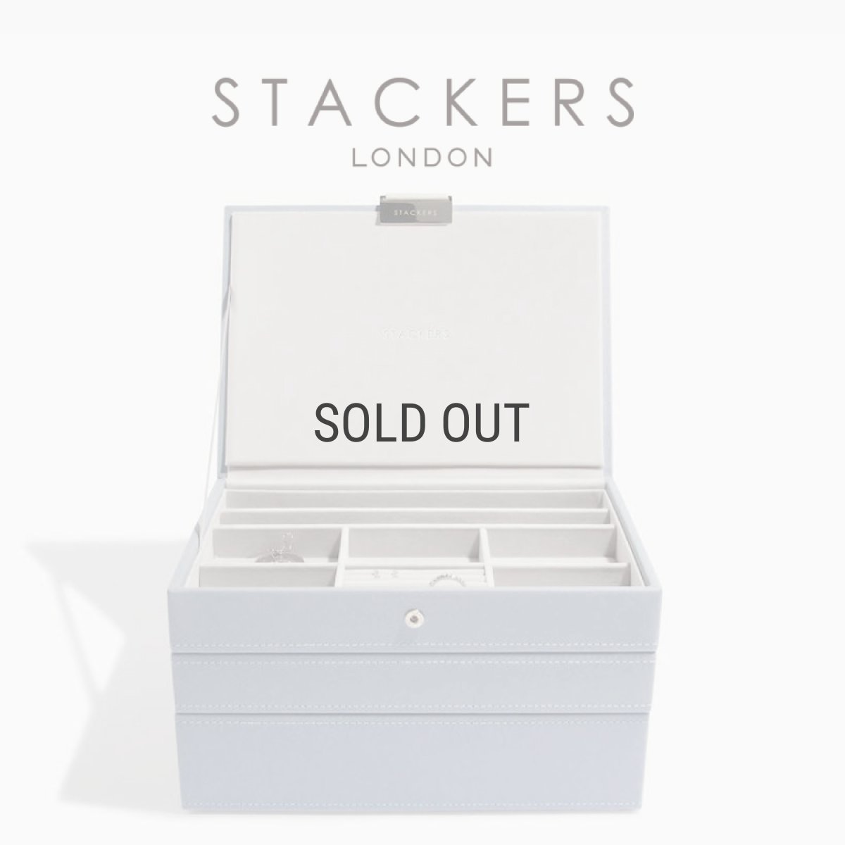 画像16: 【STACKERS】クラシック ジュエリーボックス 3個セット ダスキーブルー  DuskyBlue Classic  イギリス ロンドン　UK (16)