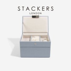 画像1: 【STACKERS】ミニ ジュエリーボックス 選べる2個セット 2set  ダスキーブルー DuskyBlue スタッカーズ (1)