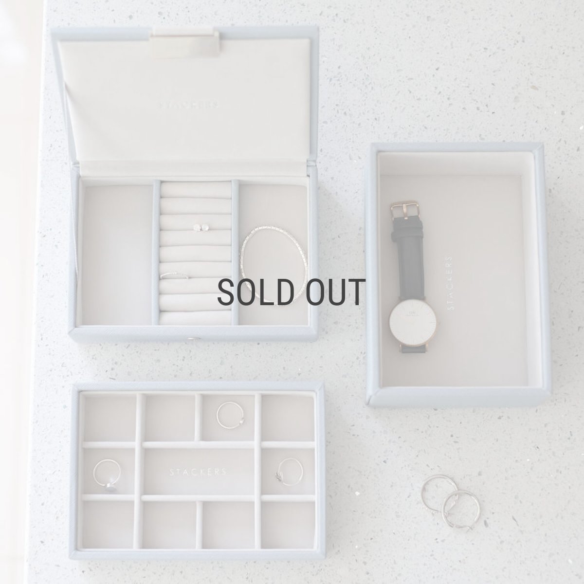 画像14: 【STACKERS】ミニ ジュエリーボックス Lid リッド ダスキーブルー DuskyBlue スタッカーズ ロンドン イギリス (14)