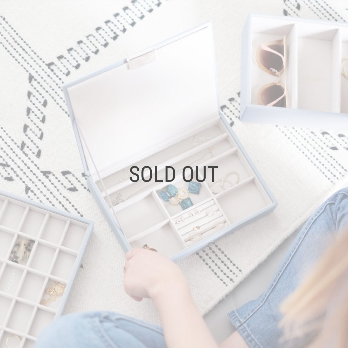 画像7: 【STACKERS】クラシックジュエリーボックス 4sec ダスキーブルー Dusky Blue スタッカーズ ロンドン イギリス (7)