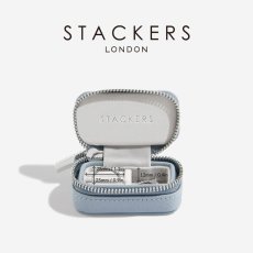 画像11: 【STACKERS】トラベル ジュエリーボックス S Travel S ダスキーブルー Dusky Blue スタッカーズ (11)