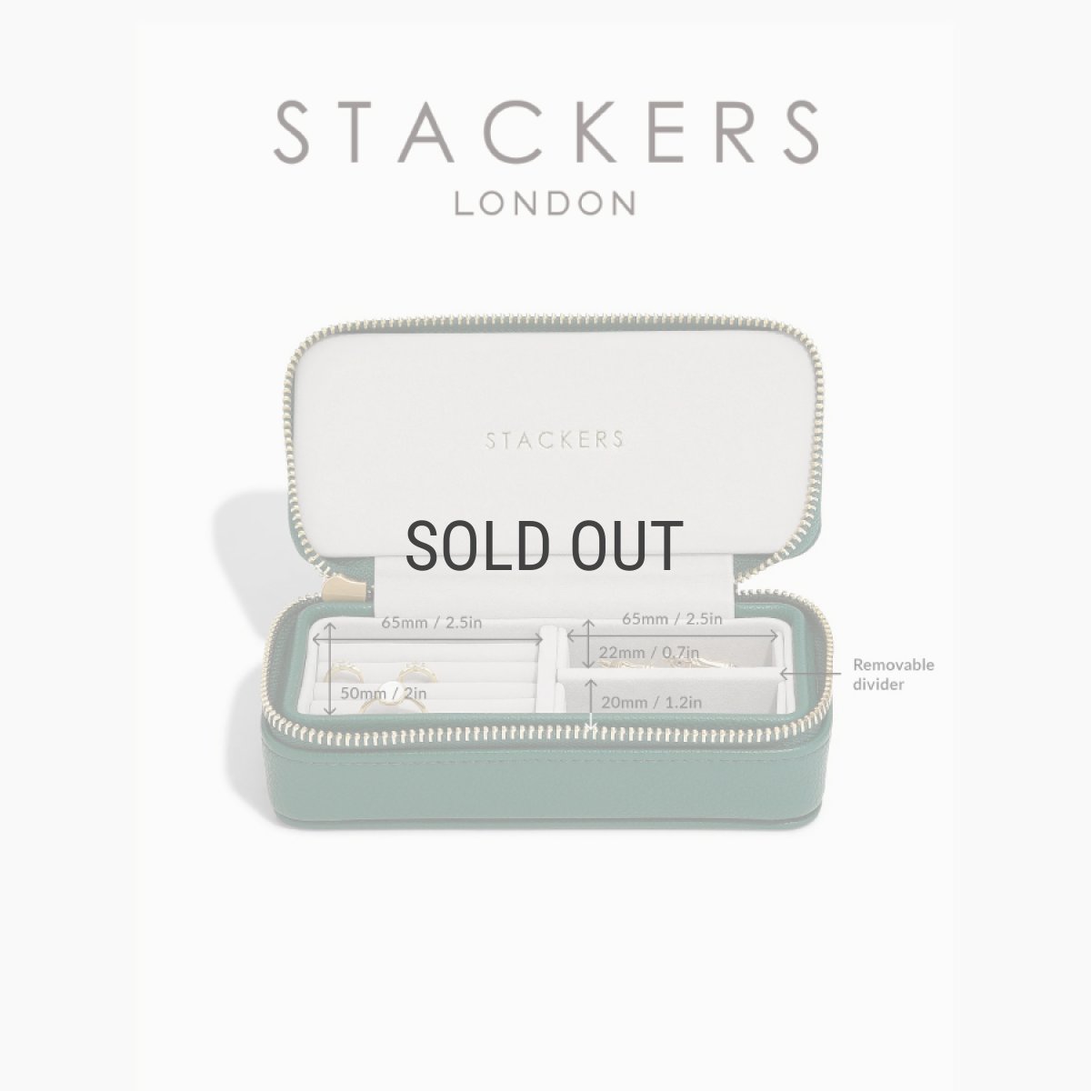 画像13: 【STACKERS】トラベル ジュエリーボックス M  Travel M フォレストグリーン　Forest Green　トラベルM スタッカーズ  ロンドン　UK (13)
