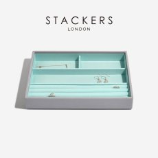 画像13: 【STACKERS】クラシック　ジュエリーボックス 選べる4個セット  4set グレー＆ミント　DoveGrey&Mint (13)