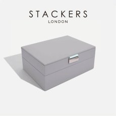 画像2: 【STACKERS】クラシック　ジュエリーボックス　選べる2個セット 2set　グレー＆ミント　DoveGrey＆Mint　スタッカーズ (2)