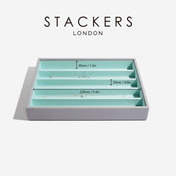 STACKERS】クラシック ジュエリーボックス 5sec ミント グレー