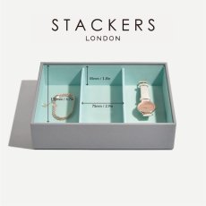 画像13: 【STACKERS】クラシック　ジュエリーボックス  3sec グレー ＆ ミント Dove Grey & Mint　スタッカーズ ロンドン イギリス (13)