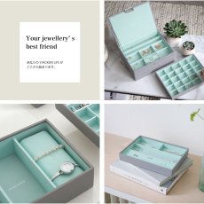 画像6: 【STACKERS】クラシック　ジュエリーボックス　選べる2個セット 2set　グレー＆ミント　DoveGrey＆Mint　スタッカーズ (6)