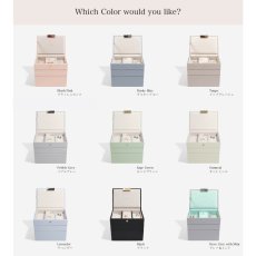画像5: 【STACKERS】ミニ ジュエリーボックス 選べる 3set 3個セット グレー＆ミント DoveGrey＆Mint スタッカーズ　ロンドン　UK (5)