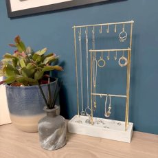 画像10: 【STACKERS】　1２フック ジュエリースタンド 12 Hook Jewellery Stand イエローゴールド アクセサリースタンド　マーブル　スタッカーズ　ロンドン (10)