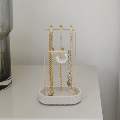 画像3: 【STACKERS】リネン・オートミール　オールインワン ジュエリーハンガー　Linen/Oatmeal All-In-One Jewellery Hangerスタッカーズ  ロンドン UK