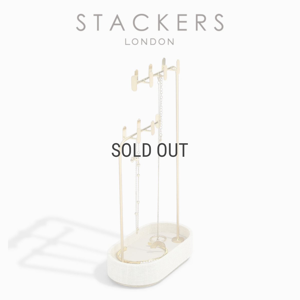 画像8: 【STACKERS】リネン・オートミール　マルチフック ジュエリースタンド　Linen/Oatmeal Mulit Hook Jewellery Standスタッカーズ  ロンドンUK (8)