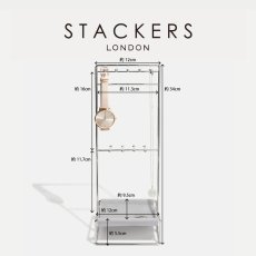 画像3: 【STACKERS】スクープ ジュエリー スタンド Scoop Jewellery Stand ペブルグレー Pebble Grey スタッカーズ (3)