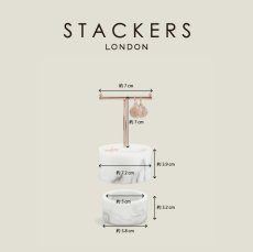 画像9: 【STACKERS】スモール マーブル ティー バー ジュエリースタンド Small Marble T Bar Jewellery Stand スタッカーズ (9)