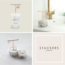 画像4: 【STACKERS】スモール マーブル ティー バー ジュエリースタンド Small Marble T Bar Jewellery Stand スタッカーズ (4)