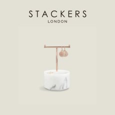 画像1: 【STACKERS】スモール マーブル ティー バー ジュエリースタンド Small Marble T Bar Jewellery Stand スタッカーズ (1)