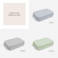 画像5: 【STACKERS】トラベル　ジュエリー＆アクセサリーボックス  セージグリーン　Sage Green Travel Jewellery & Accessary Box   スタッカーズ　ロンドン (5)