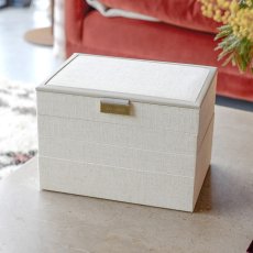 画像19: 【STACKERS】クラシック　ジュエリーボックス 選べる4個セット  4set リネン・オートミール　Linen/Oatmeal (19)