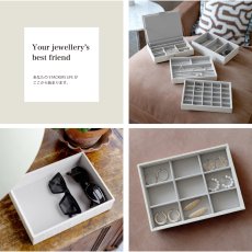 画像5: 【STACKERS】クラシック　ジュエリーボックス 選べる4個セット  4set リネン・オートミール　Linen/Oatmeal (5)