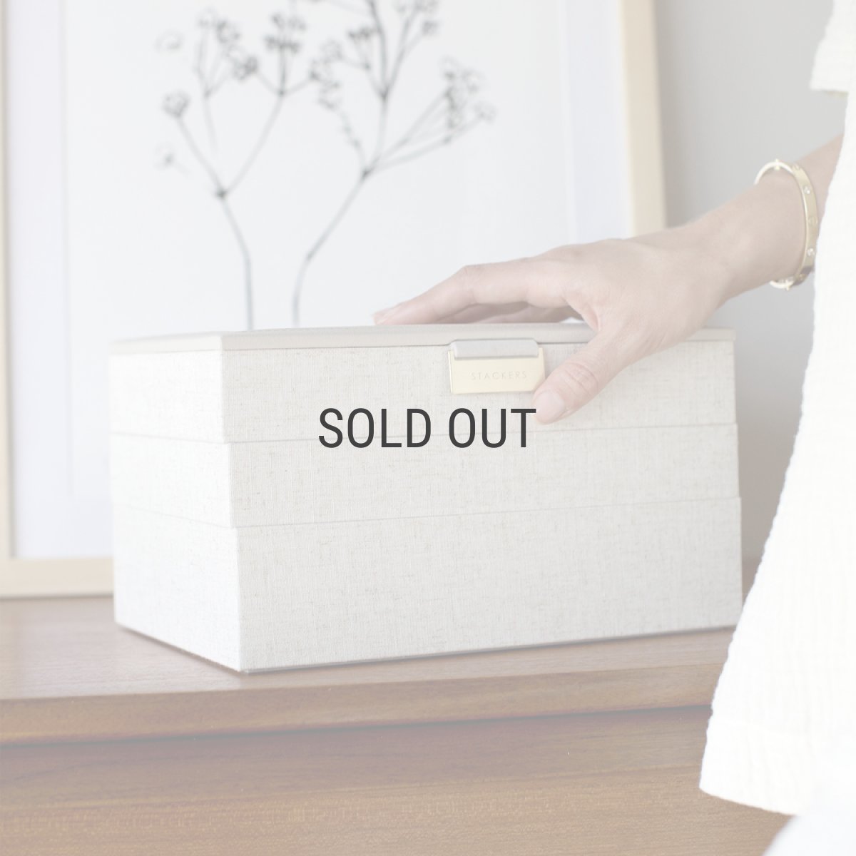 画像11: 【STACKERS】クラシック　ジュエリーボックス 選べる　3個セット  3set リネン・オートミール　Linen/Oatmeal スタッカーズ (11)