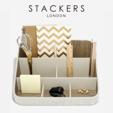 画像9: 【STACKERS】リネン・オートミール　デスク オーガナイザーセット　Linen/Oatmeal　Desk Organiser Set スタッカーズ  ロンドンUK (9)