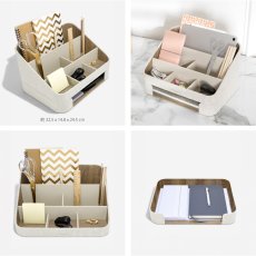 画像4: 【STACKERS】リネン・オートミール　デスク オーガナイザーセット　Linen/Oatmeal　Desk Organiser Set スタッカーズ  ロンドンUK (4)