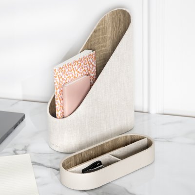 画像3: 【STACKERS】リネン・オートミール　ステーショナリーポット　Linen/Oatmeal　Stationary Pot スタッカーズ  ロンドンUK