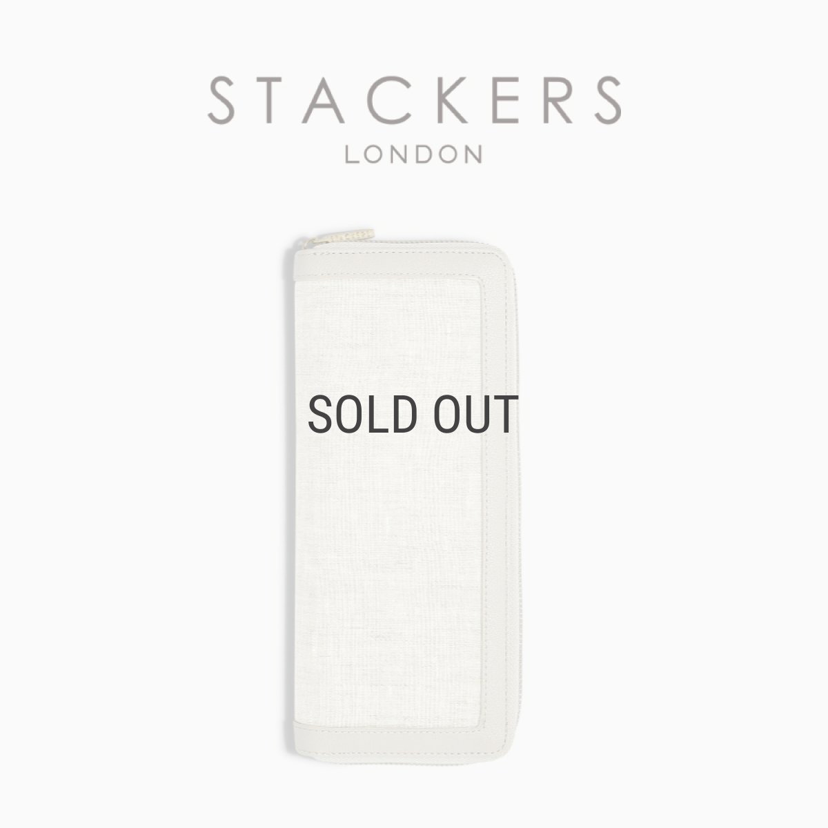 画像3: 【STACKERS】ジュエリーロール Jewellery Roll リネン・オートミール Linen/Oatmeal  スタッカーズ　ロンドン　UK  ジュエリーケース (3)